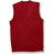 V-Neck Sweater Vest with embroidered logo [NJ336-6600/STR-PR RED]