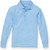 Long Sleeve Polo Shirt with embroidered logo [NY421-KNIT/AFG-BLUE]
