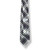 Boys' Tie [AK010-3-8B-NV/WH PL]