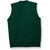 V-Neck Sweater Vest with embroidered logo [MD078-6600/CBA-GREEN]