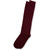 Cotton Flat Knit Knee High [PA080-1455-MAROON]