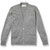 V-Neck Cardigan Sweater with embroidered logo [TX040-1001/AUT-HE GREY]