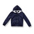 Nylon Shell Jacket with Hood with embroidered logo [TX018-3277/DSC-NAVY]