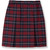 Pleated Skirt with Elastic Waist [NJ056-34-37-NV/RED]