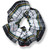 Hair Scrunchie [PA324-2-8B-NV/WH/RE]