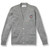 V-Neck Cardigan Sweater with embroidered logo [PA080-1001/CTP-HE GREY]