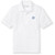 Short Sleeve Polo Shirt with embroidered logo [PA022-KNIT-VMI-WHITE]