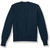 Cotton Crewneck Pullover Sweater with embroidered logo [PA153-2130/VMM-NAVY]