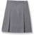 Pleated Skirt with Elastic Waist [NY052-34-8-GREY]