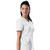 Women's Proflex V-Neck Top with embroidered logo [NJ124-4160/CNJ-WHITE]