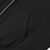 Full-Zip Hooded Sweatshirt with heat transferred logo [PA711-993-BLACK]