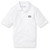 Short Sleeve Banded Bottom Polo Shirt with embroidered logo [MD052-9611/MDS-WHITE]