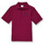 Short Sleeve Polo Shirt with embroidered logo [NC397-KNIT-SAC-CARDINAL]