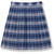 Knife Pleat Skirt [ID002-532-85-BL/WH/NV]