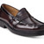 Men's Brush Leather Loafer [NJ754-85538BUM-BURGUNDY]