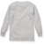 Long Sleeve T-Shirt with heat transferred logo [NC397-366-LT STEEL]