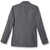 Girls' Polyester Blazer with school emblem [MD061-2000/ESB-GREY]