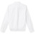 Long Sleeve Banded Bottom Oxford Blouse with embroidered logo [MD061-881/ESB-WHITE]