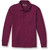 Long Sleeve Polo Shirt with embroidered logo [VA008-KNIT/NDR-MAROON]
