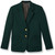 Girls' Polyester Blazer with school emblem [MD004-2000/RCL-GREEN]