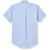 Short Sleeve Oxford Blouse with embroidered logo [MD250-OX/S MR-BLUE]