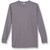 Long Sleeve Wicking T-Shirt with heat transferred logo [PA676-788-GRAPHITE]
