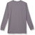 Long Sleeve Wicking T-Shirt with heat transferred logo [PA676-788-GRAPHITE]