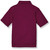 Short Sleeve Polo Shirt with heat transferred logo [NJ294-KNIT-SS-MAROON]