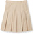 Box Pleat Skirt [TX128-505-4-KHAKI]