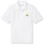Short Sleeve Polo Shirt with embroidered logo [FL059-KNIT-SCF-WHITE]