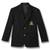Youth Polyester Blazer with embroidered logo [FL059-BOYS/SCF-BLACK]