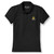 Ladies' Fit Polo Shirt with embroidered logo [FL059-9708-SCF-BLACK]