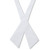 Tie worn with dress 1602 [OK005-1602NC-WHITE]