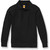 Long Sleeve Banded Bottom Polo Shirt with embroidered logo [NJ765-9717-BLACK]