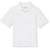 Short Sleeve Heavy-weight Polo Shirt with heat transferred logo [NY101-8439-WHITE]