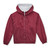 Nylon Shell Jacket with Hood with embroidered logo [GA038-3277-MAROON]