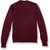 Crewneck Pullover Sweater with embroidered logo [NY245-6530-WINE]