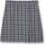 2 Pleat Skort [RI001-2653-KAJ-BK PLAID]