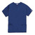 Women's V-Neck Short Sleeve Top with embroidered logo [NY006-4700/HRN-NAVY]