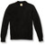 Crewneck Pullover Sweater with embroidered logo [NY245-6530-BLACK]