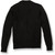 Crewneck Pullover Sweater with embroidered logo [NY245-6530-BLACK]