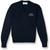 V-Neck Pullover Sweater with embroidered logo [NY348-6500/LQP-NAVY]