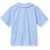 Short Sleeve Peterpan Collar Blouse [PA792-350-BLUE]