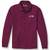 Long Sleeve Polo Shirt with embroidered logo [RI001-KNIT/LDS-MAROON]