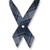 Girls' Criss-Cross Tie [TX019-C/C-82-BL/GY/MA]