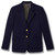 Girls' Polyester Blazer with heat transferred logo [TX019-2000-NAVY]