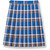 Knife Pleat Skirt [NY874-32-73-ROYAL/GY]