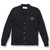 V-Neck Cardigan Sweater with embroidered logo [PA816-1001/MPR-NAVY]