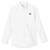 Long Sleeve Oxford Shirt with embroidered logo [DE042-OX-L RLC-WHITE]