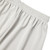 Micromesh Gym Shorts with heat transferred logo [NY056-101-HVA-SILVER]